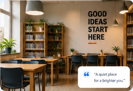 A quiet Eelu Library Pro